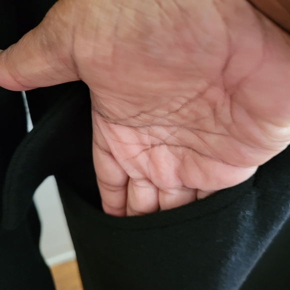 Vintage Camel Hair Trench Coat / Black / Size Medium to Large - Picture 4 of 12